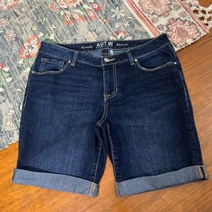 APT. 9 Essentials Bermuda cuffed denim shorts